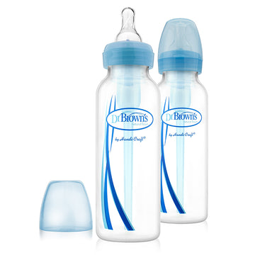 Dr. Brown´s - Set de 2 biberones natural azul