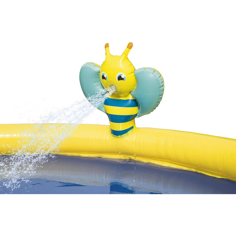 Bestway - Piscina azul con abejita al aire libre