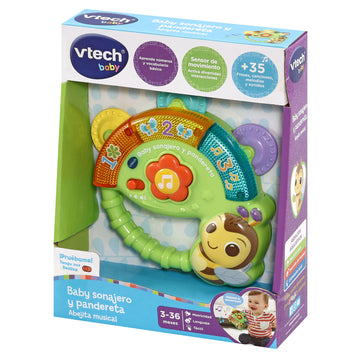 Vtech baby- pandereta musical interactiva |+3M