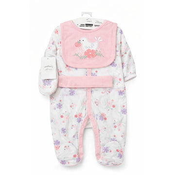 Conjunto para bebé con babero