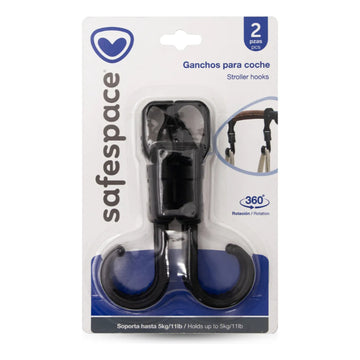 Safespace set de ganchos ajustable para coches