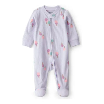 Carter´s - Pijama lila con pie | 3m+