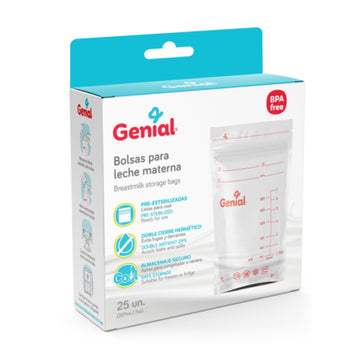 Genial- Bolsas de almacenamiento para leche