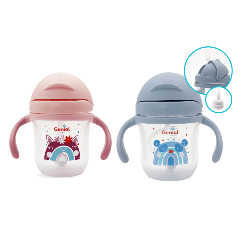 Genial- vaso con pagilla