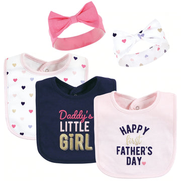 Hudson Baby - Set de babero con vincha