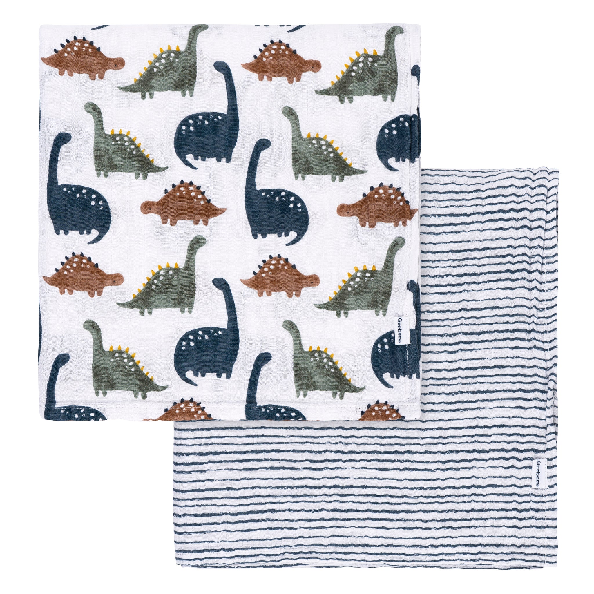 Gerber -  Manta estrellada de Envolver  | 2pk dinosaurio