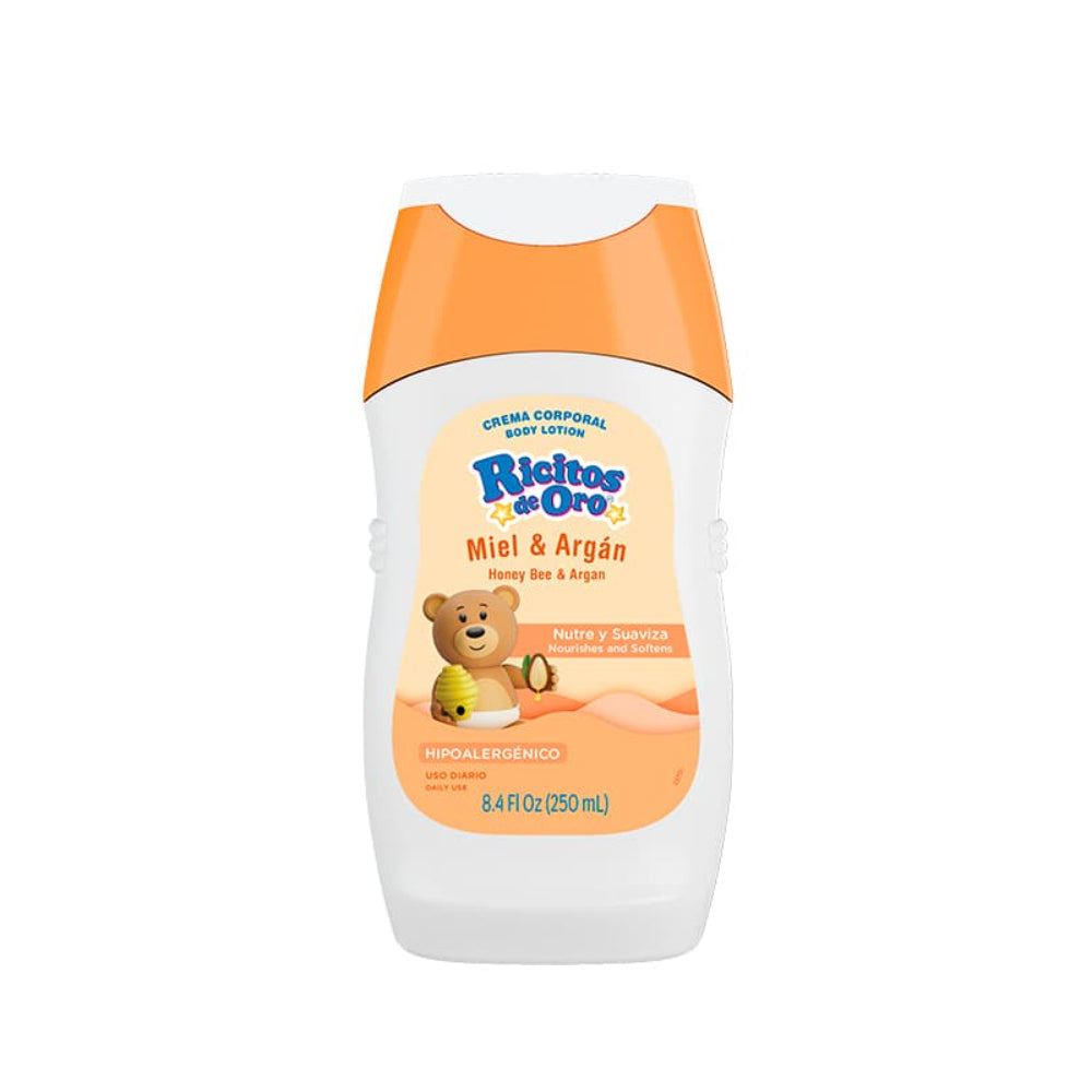 Ricitos de Oro - Crema corporal miel y argán