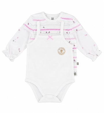 SET DE 3 BODYS PARA BEBES 3-6M