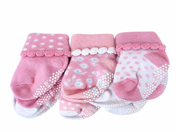 SET DE 6 MEDIAS ROSADAS
