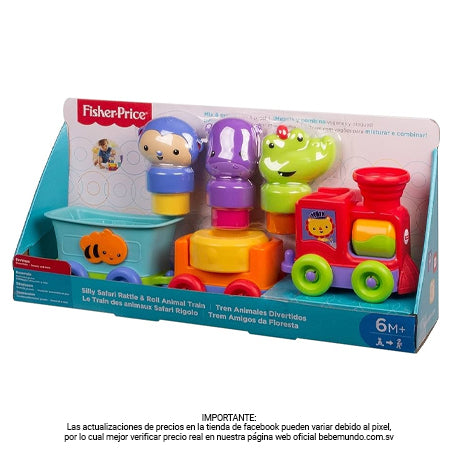 Fisher Price - Silly Safari Tren Animales Divertidos
