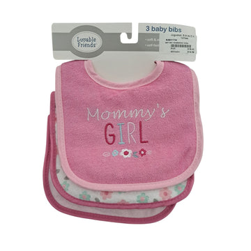 Baby vision- Set de baberos para niña