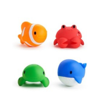 Munchkin - Juguete de 4pz marinos | +9m