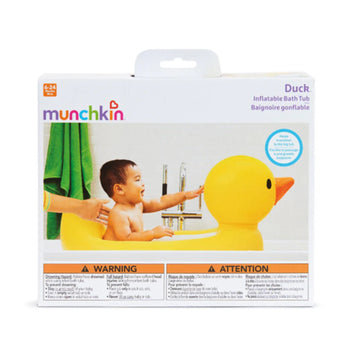 Munchkin - Tina de pato inflable