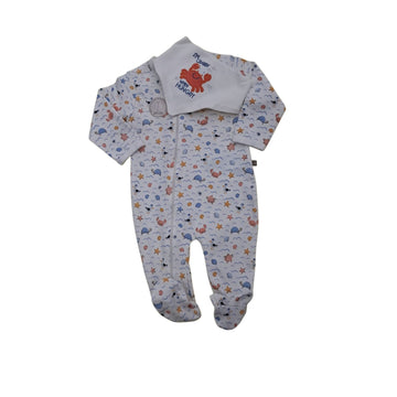 B4baby- pijama con babero |+3M