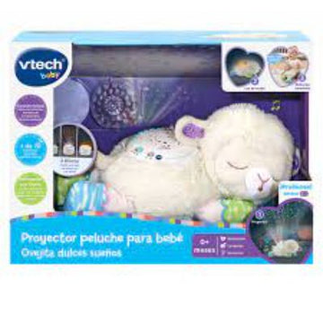 PROYECTOR PELUCHE PARA BEBÉ OVEJITA DULCES SUEÑOS