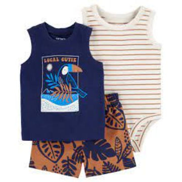 CONJUNTO / SP23 I B 3PC DCS ORANGE SHIP ART