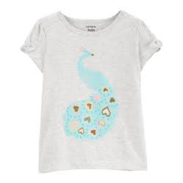 carters-CAMISETA / SP22 HTHR PEACOCK TOP