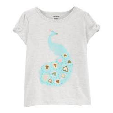 carters-CAMISETA / SP22 HTHR PEACOCK TOP