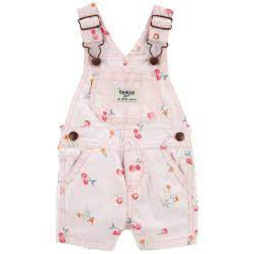 Osh kosh-ENTERIZO /IG SHORTALL PINK CHERRY WBO
