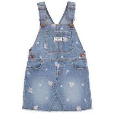 OVERALL / SP23 IG SKIRTALL DENIM FLORAL WBO   24M