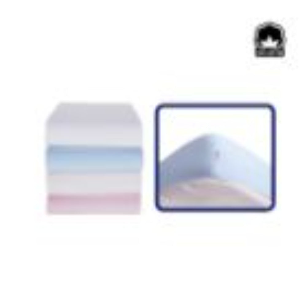 Sevi Bebe - Sabana ajustable para colchón azul