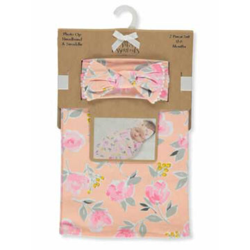 Baby Essential - Manta de niña flores | +0-6m