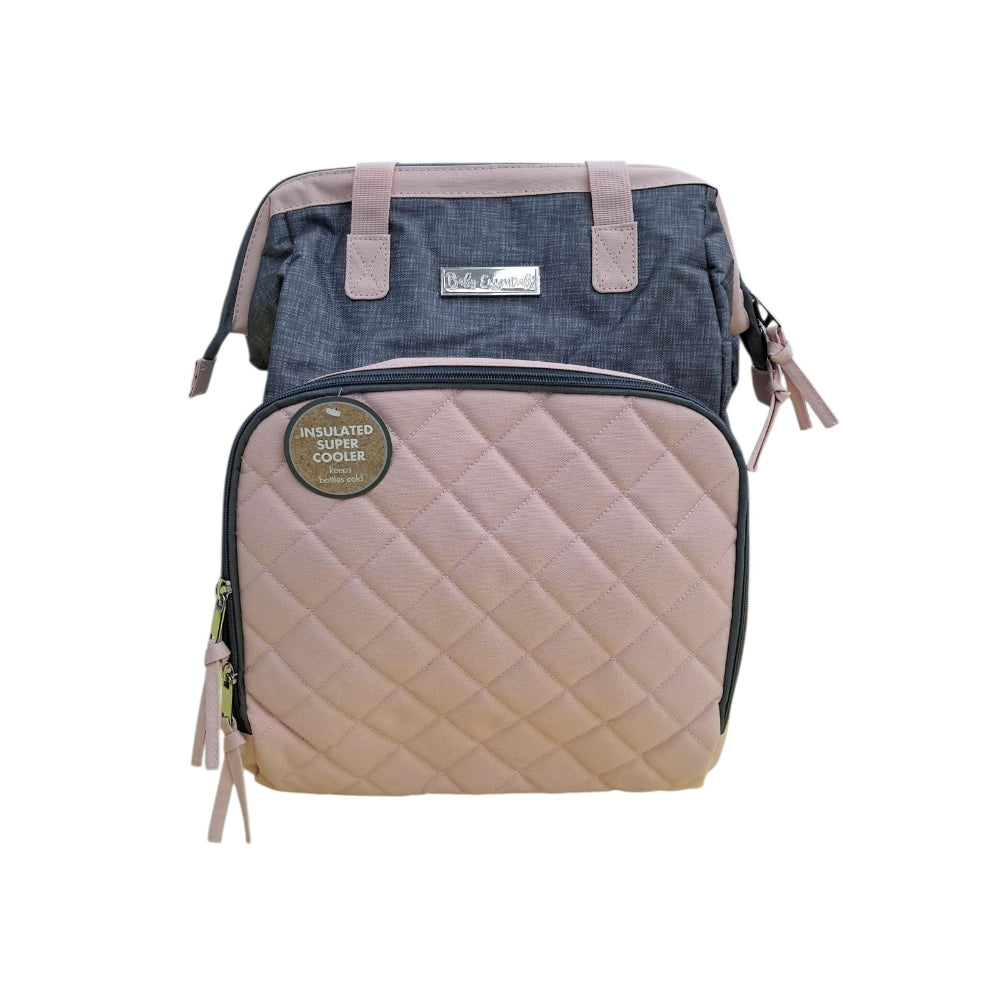 Pañalera color rosado para niña