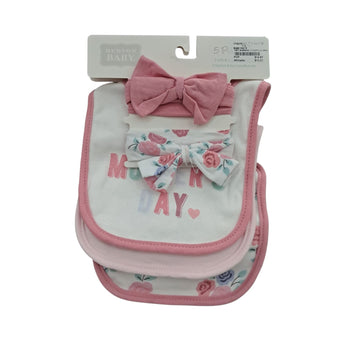 Baby vision- Set de baberos y cintillos de niña