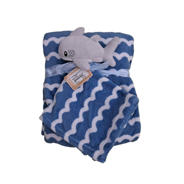 Cobija con manta de seguridad