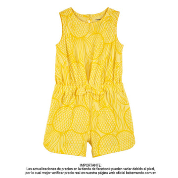 Carter´s - Romper amarillo +9M