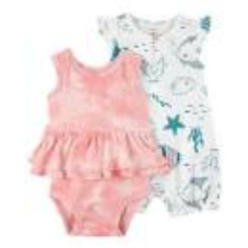 ENTERIZO S/M ENTERIZO M/M PINK PARA NIÑA 6M