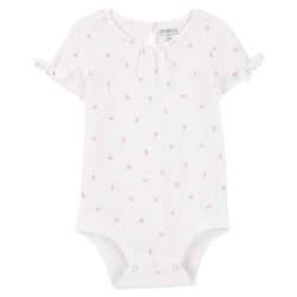 Oshkosk - Mameluco para niña con estampado de fresa | +6m