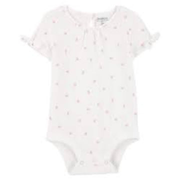 Oshkosk - Mameluco para niña con estampado de fresa | +6m