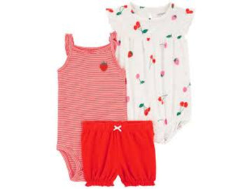 Carter´s - Conjunto de 2 piezas short para niña