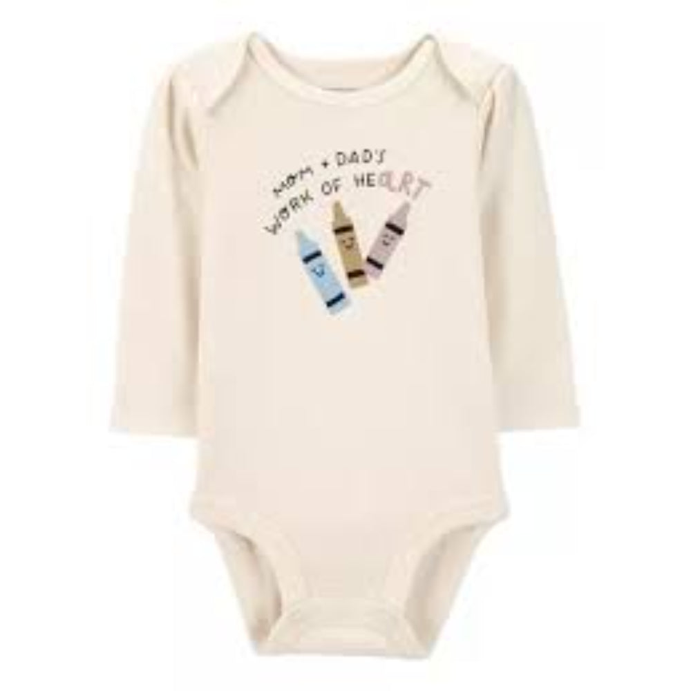 Carter´s - mameluco con estampado de crayola | +9m