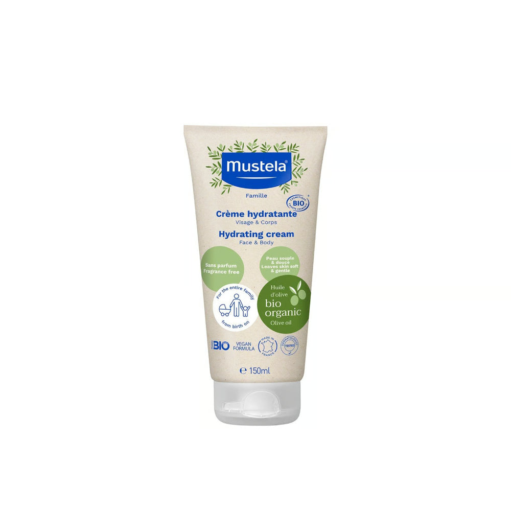 Mustela-  crema hidratante facial y corporal