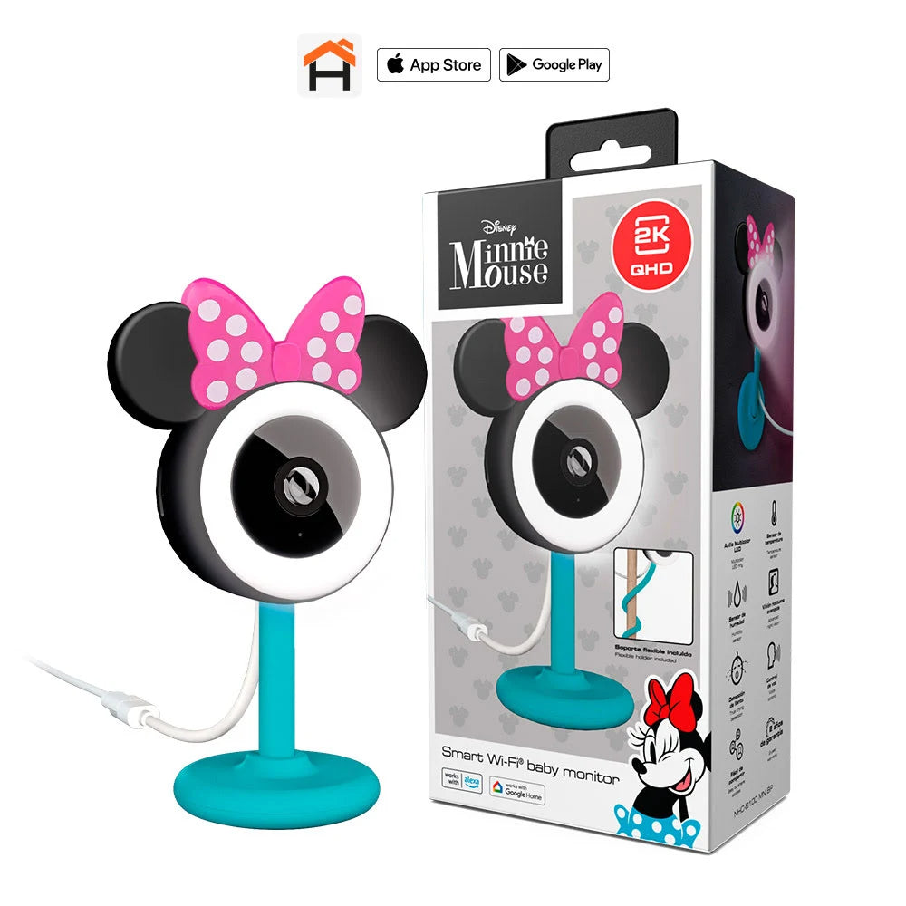 Nexxt Home - Cámara de seguridad de Minnie Mouse