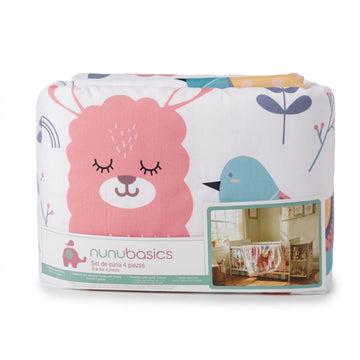 Nunubasics- set de cuna de llama para niña
