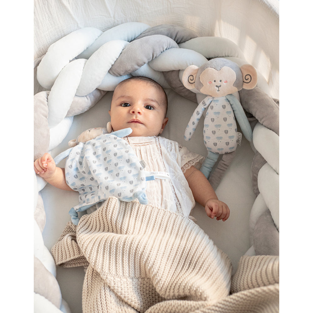 Saro- protector de cuna trenza