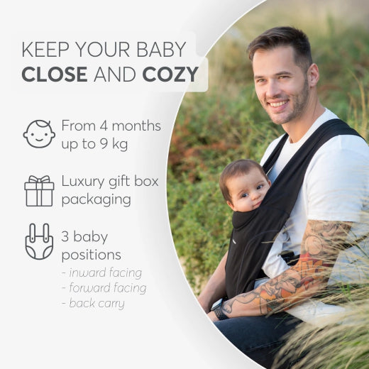 Kikkaboo - Canguro riley | negro