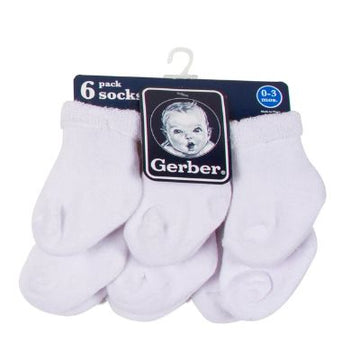 MEDIAS BLANCAS X6 0-3M