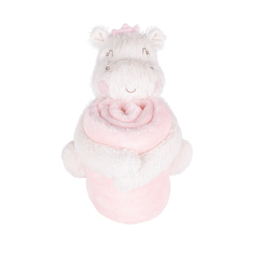 Kikkaboo- peluche con manta para bebé