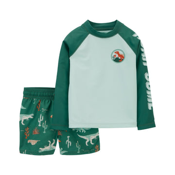 Carter´s- conjunto de 2 piezas short con camisa | +3m