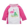 Camiseta de baño rosa flamingo Zoocchini 12-24M