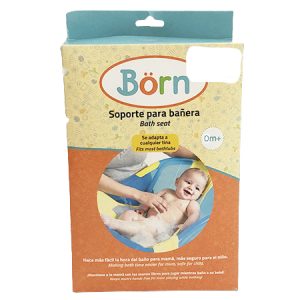 Born- Malla para bañar a recién nacido Rosa