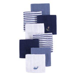 Set de 8  toallas  de algodón súper suaves de marinero para Niño