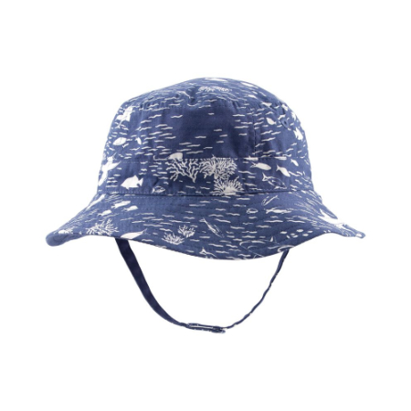 Sombrero Azul Niña 0-3 M