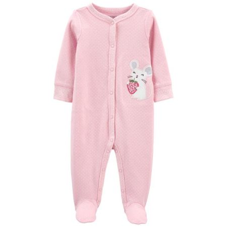 Pijama de Ratón rosa Niña 6M