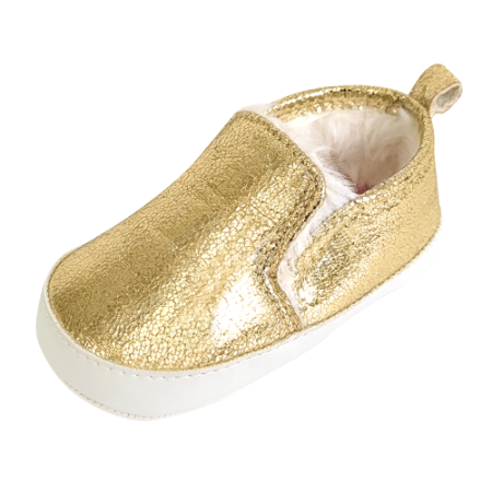 Hecho para recordar usuario Manifiesto Zapatos Dorados Brillantes para Niña – Bebemundo