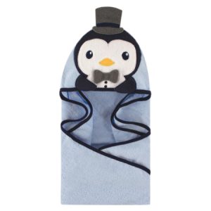Luvable Friends – Toalla con capucha de  Pingüino